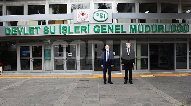 TESKİ Genel Müdürü İçöz'den Ankara mesaisi