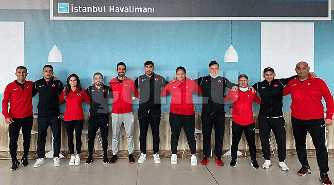 Edirne'de Hazırlanan Milli Judocular Katar'a Gitti