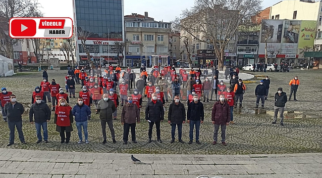 Lüleburgaz Belediye İşçileri 3 Aydır Mücadele Veriyor