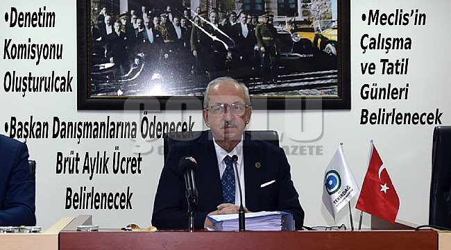 Tekirdağ Büyükşehir Belediye Meclisi, Çarşamba Toplanıyor: 35 Maddelik Gündem Açıklandı