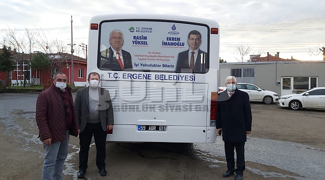 Başkan İmamoğlu'nun Hediyesi Ergene Belediyesi Araç Filosuna Eklendi