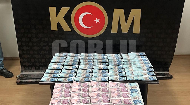Tekirdağ'da 13 bin 600 TL sahte para bulundu: 2 gözaltı