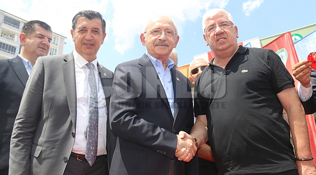 CHP Genel Başkanı İle Birlikte Açılışa Katıldı