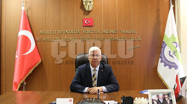 Ergene Belediye Başkanı Rasim Yüksel'den 15 Temmuz Mesajı