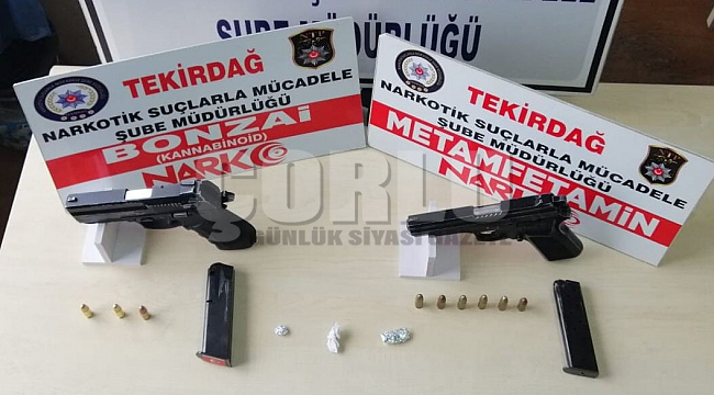 Tekirdağ'da uyuşturucu operasyonu: 2 kişi tutuklandı