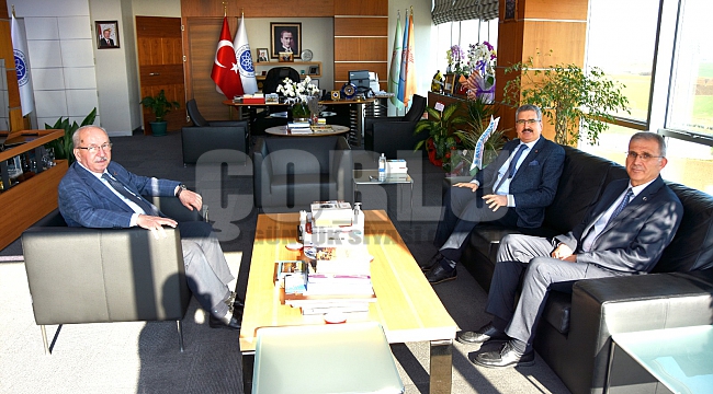Tekirdağ Büyükşehir Belediye Başkanlığı'ndan Tebrik Ziyareti