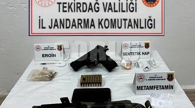  Tekirdağ'da uyuşturucu operasyonunda 7 kişi yakalandı