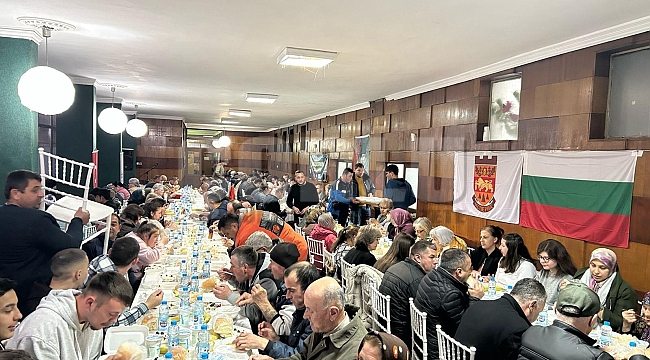 Çorlu Belediyesi'nden Bulgaristan'da Gönül Sofraları