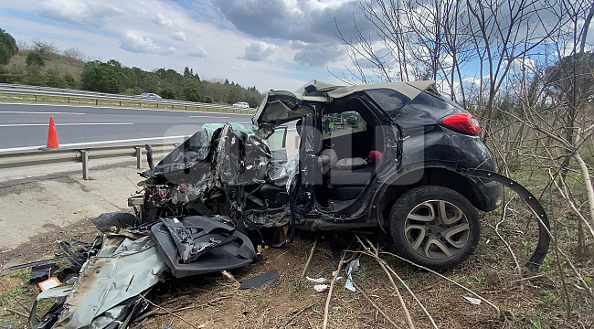 Sırp dansçı gösteriye giderken Tekirdağ'da kazada öldü, 3 kişi de yaralandı